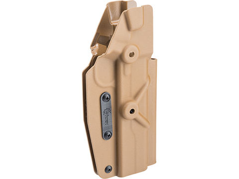 Milwaukee Custom Kydex Alpha Series Kydex Holster for 1911 Gas Airsoft Pistols (Color: Coyote Brown / Non-Lightbearing)