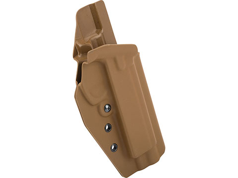 MC Kydex Airsoft Elite Series Pistol Holster for CZ SP-01 Shadow (Model: Coyote Brown / No Attachment / Right Hand)