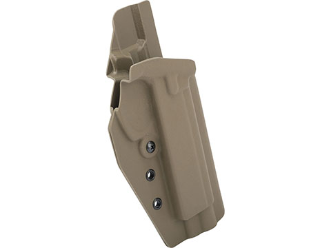 MC Kydex Airsoft Elite Series Pistol Holster for CZ SP-01 Shadow (Model: Flat Dark Earth / No Attachment / Right Hand)