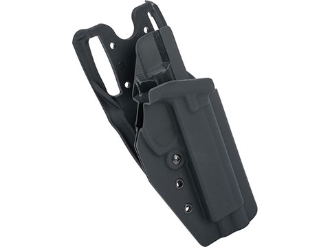 MC Kydex Airsoft Elite Series Pistol Holster for CZ SP-01 Shadow (Model: Black / Duty Drop / Right Hand)