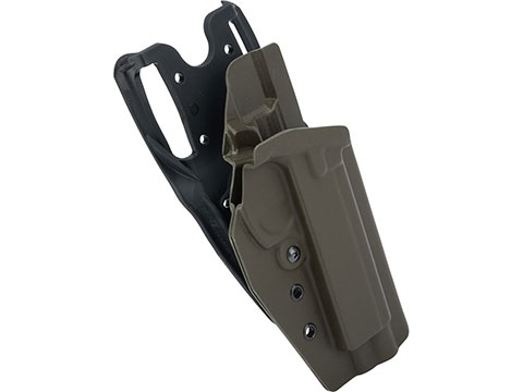 MC Kydex Airsoft Elite Series Pistol Holster for CZ SP-01 Shadow (Model: OD Green / Duty Drop / Right Hand)