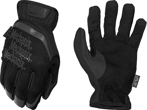 Mechanix Wear FastFit Tactical Touch Screen Gloves (Color: Black / Large)