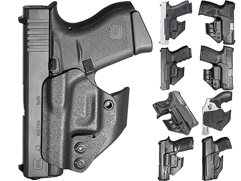 Mission First Tactical Ambidextrous Minimalist IWB Holster (Model: Glock 17, 19, 22, 23, 26, 27, 33, 34, 47)