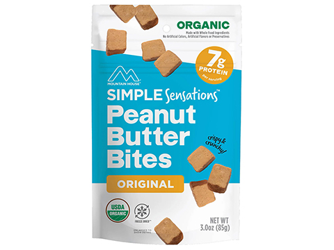 Mountain House Simple Sensations Freeze Dried Peanut Butter Bites (Model: Original)