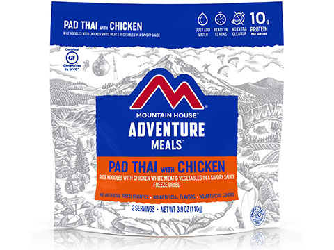 Mountain House Freeze Dried Camping Food (Model: Lunch & Dinner / Pad Thai With Chicken)