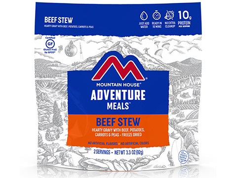 Mountain House Freeze Dried Camping Food (Menu: Beef Stroganoff