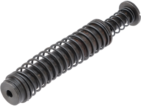 MITA Enhanced Aluminum Recoil Spring Guide for Elite Force / UMAREX GLOCK 17 Gen4 Airsoft Gas Blowback Pistols (Color: Black)