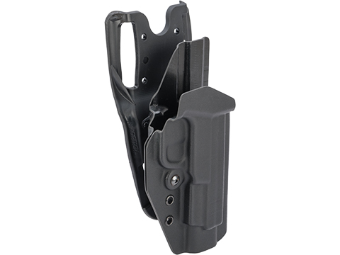 MC Kydex Airsoft Elite Series Pistol Holster for M&P 9 (Model: Black / Duty Drop / Right Hand)