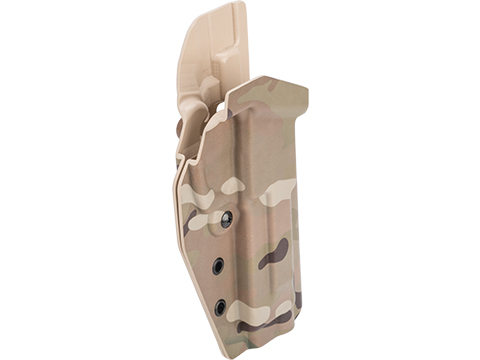 MC Kydex Airsoft Elite Series Pistol Holster for M9 (Model: Multicam / No Attachment / Right Hand)