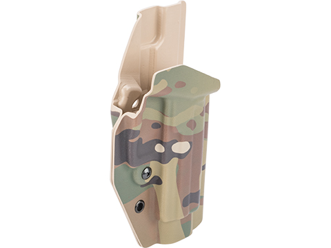 MC Kydex Airsoft Elite Series Pistol Holster for USP Compact (Model: Multicam / No Attachment / Right Hand)