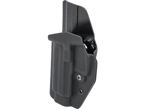 MC Kydex Airsoft Elite Series Pistol Holster for USP Compact (Model: Black / No Attachment / Left Hand)