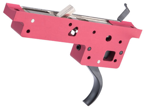 Maple Leaf CNC Machined Aluminum Zero Trigger Box for VSR-10 Airsoft Sniper Rifles (Model: 45 Degree)