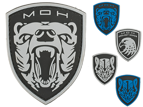 Matrix MOH PVC Morale Patch (Style: Wolf / Black)