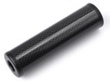 King Arms Carbon Fiber Airsoft Mock Silencer / Barrel Extension (Length: 110mm)