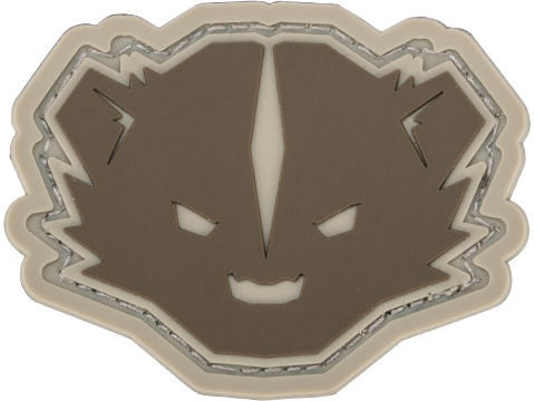 Mil-Spec Monkey Kit Badger Logo PVC Morale Patch (Color: Arid)