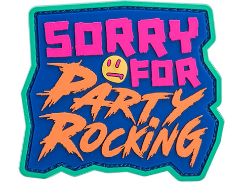 Sorry For Party Rocking PVC Morale Patch