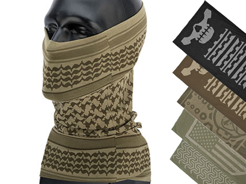 Mil-Spec Monkey Multi Wrap Neck Gaiter (Design: Shemagh / Dusty Brown),  Tactical Gear/Apparel, Wraps & Balaclavas -  Airsoft Superstore