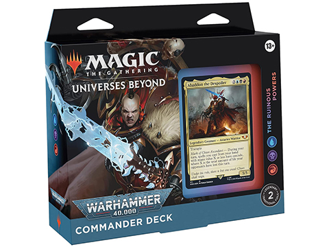 Magic: The Gathering Universes Beyond: Warhammer 40,000 Commander Deck (Model: The Ruinous Powers)
