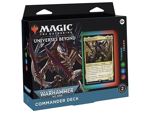 Magic: The Gathering Universes Beyond: Warhammer 40,000 Commander Deck (Model: Tyranid Swarm)