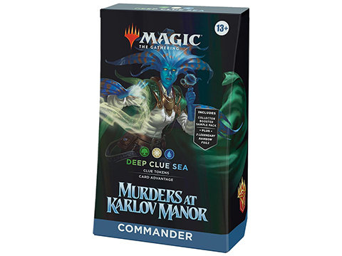 Magic: The Gathering Murders at Karlov Manor Commander Deck (Model: Deep Clue Sea)