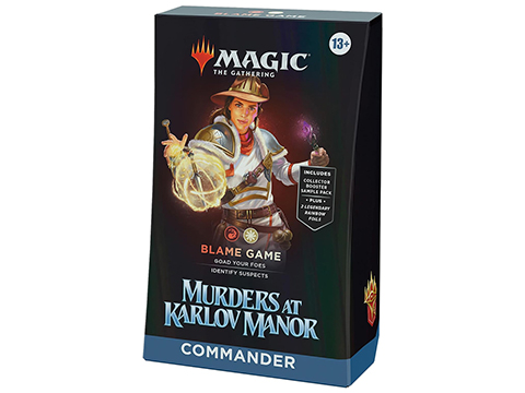 Magic: The Gathering Murders at Karlov Manor Commander Deck (Model: Blame Game)