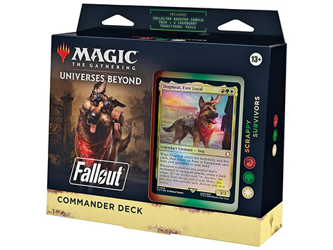 Magic: The Gathering Fallout Commander Deck (Model: Scrappy Survivors)