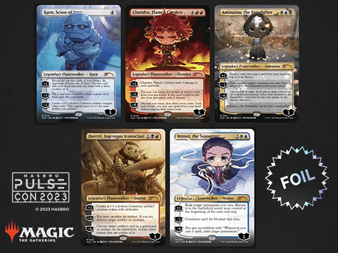 Magic: The Gathering Secret Lair: Li'l'est Walkers Exclusive Playing Cards 