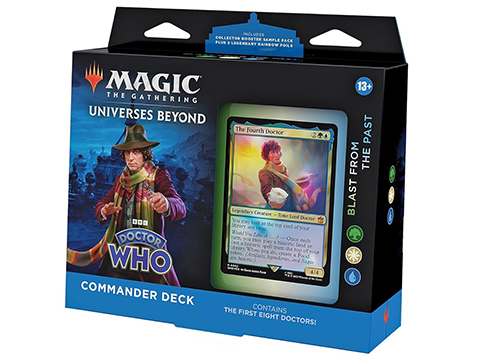 Magic: The Gathering Universes Beyond: Doctor Who Commander Deck (Model: Blast from the Past)