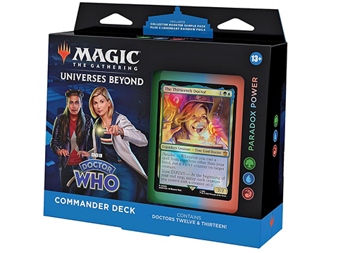 Magic: The Gathering Universes Beyond: Doctor Who Commander Deck (Model: Paradox Power)