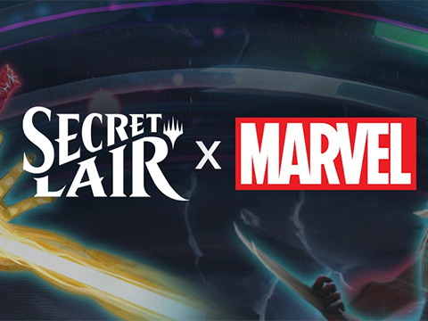 Magic: The Gathering Secret Lair: Marvel Exclusive Playing Cards 