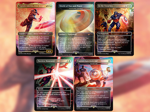 Magic: The Gathering Secret Lair: Marvel Exclusive Playing Cards 