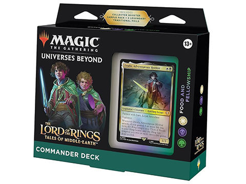 Magic: The Gathering Lord of the Rings Tales of Middle-Earth Commander Deck (Model: Food and Fellowship)