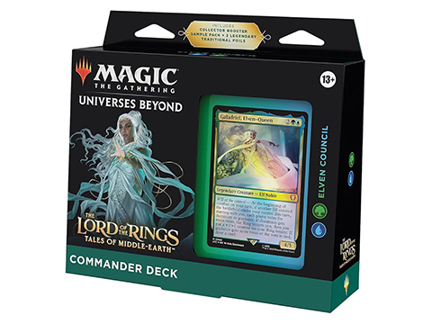 Magic: The Gathering Lord of the Rings Tales of Middle-Earth Commander Deck (Model: Elven Council)