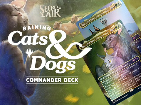 Magic: The Gathering Secret Lair: Raining Cats and Dogs Commander Deck