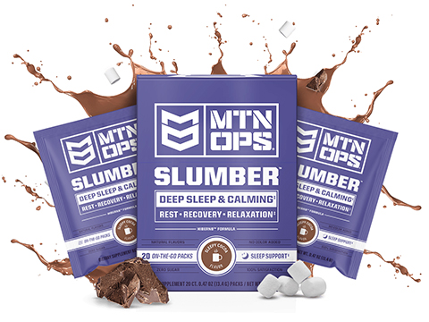MTN OPS Slumber Drink Mix (Flavor: Sleepy Cocoa / Single Serving)