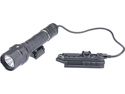 Matrix 1200 Lumen Tactical T6 CREE LED Flashlight w/ Pressure Switch (Color: Black / Flashlight Only)