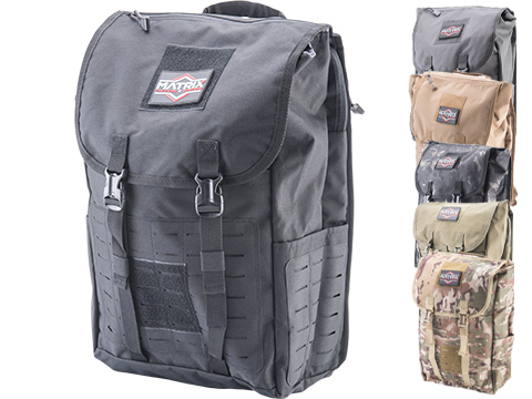 Matrix 40L Laser Cut Large Flap Tactical Backpack 