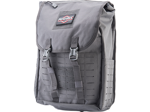 Matrix 40L Laser Cut Large Flap Tactical Backpack (Color: Grey)