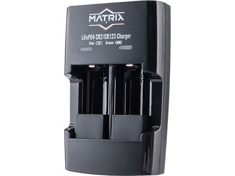 Matrix USB Smart Charger for CR123 Batteries (Model: Li-Ion)