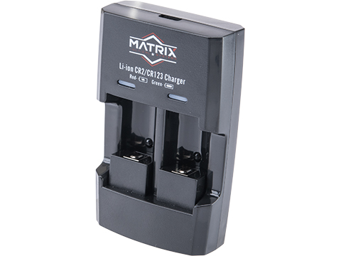 Matrix USB Smart Charger for CR123 Batteries (Model: Li-Ion)