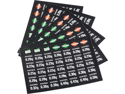 Matrix BB Marking Stickers (Model: Pack of 5)