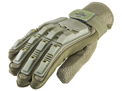 Matrix Full Finger Tactical Gloves (Color: OD Green / X-Small)