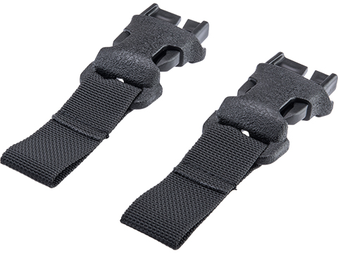 Matrix Replacement 1 Detachable Buckle Set w/ Webbing Loops (Color: Black)