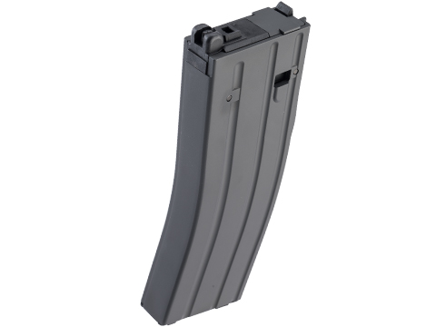 Double Eagle 35 Round Stanag Style Magazine for MWS Gas Blowback Airsoft Rifles (Model: D-Mag / Black)