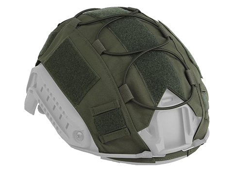 Matrix FAST Type Helmet Cover w/ Elastic Cord (Color: Ranger Green / Medium)