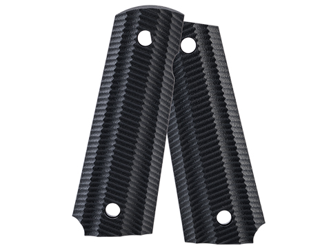 Matrix Pistol Grip Plates for 1911 Gas Blowback Airsoft Pistols (Model: Scalloped)