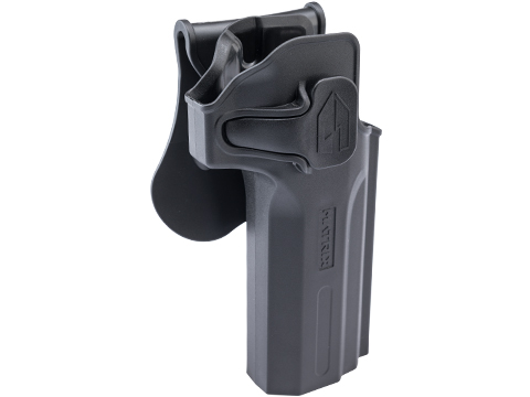 Matrix Hardshell Adjustable Holster for Desert Eagle Airsoft Pistols (Model: Paddle / Right Hand)