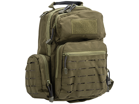 Matrix Tactical Laser Cut Shoulder Bag (Color: OD)