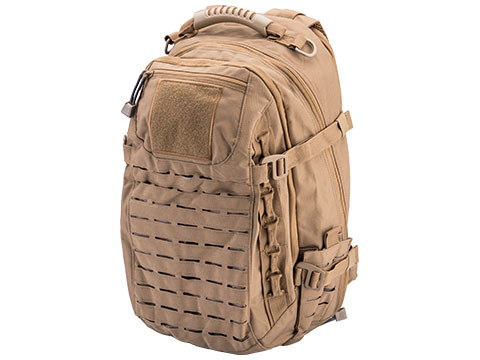 Matrix Laser Cut Tactical Backpack (Color: Coyote Brown)