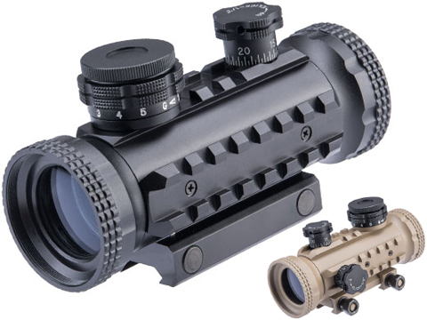 Matrix 1x30 Red/Green Dot Sight w/ Picatinny Rails (Color: Black)